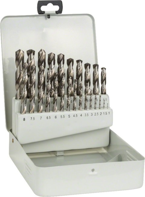 ZESTAW WIERTEŁ DO METALU HSS-G 25 SZ. BOSCH