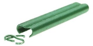 KLAMERKI DO CĘGÓW OGRODZENIOWYCH VR16 ZIELONE RAPID