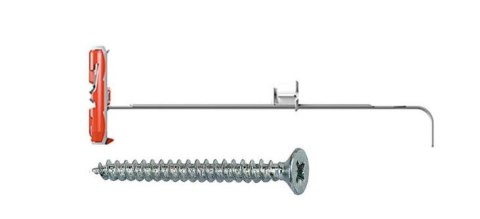 KOŁEK DUOTEC 10 S ZACISKOWY Z WKRĘTEM DO PŁYT G-K FISCHER