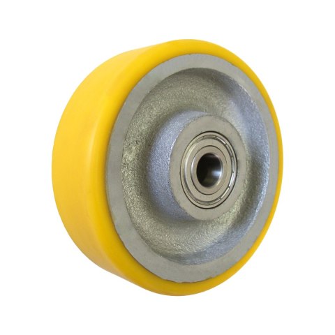 KOŁO ŻELIWO-POLIURETAN 125MM BEZ OBUDOWY 20ZP UN