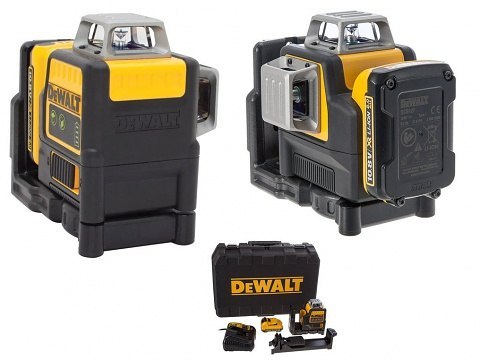 LASER LINIOWY 2-PŁASZCZYZNOWY 10.8V 2.0 AH ZIEL. WIĄZ. DEWALT