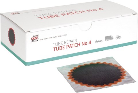 ŁATKA DO DĘTEK SAMOCHODOWYCH, POJAZDÓW ROLNICZYCH NR 4 75MM UN