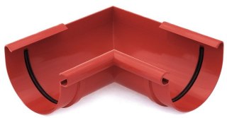 NAROŻNIK WEWNĘTRZNY CZERWONY 125MM BRYZA