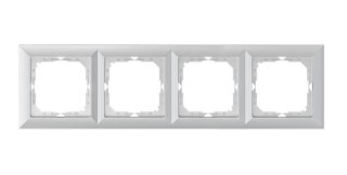 PERŁA RAMKA POCZWÓRNA SREBRNY ABEX