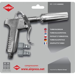 PISTOLET DO PRZEDMUCHU Z TURBODYSZĄ AIRPRESS