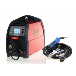 PÓŁAUTOMAT SPAWALNICZY TECNOMIG 205 LCD MIG/TIG/MMA SYNERGIC IDEAL