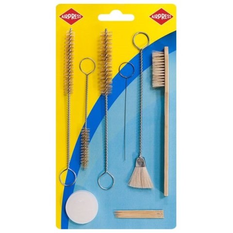 ZESTAW CZYSZCZĄCY DO PISTOLETÓW LAKIERNICZYCH 12 EL. AIRPRESS