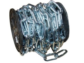 ŁAŃCUCH DŁUGI OCYNKOWANY D-2 4MM II GATUNEK GROT