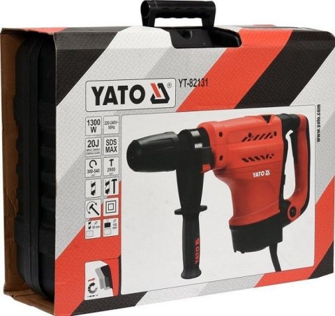 MŁOT UDAROWO OBROTOWY SDS-MAX 20J YATO