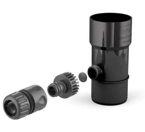 ODZYSKIWACZ WODY DESZCZOWEJ 63MM CZARNY BRYZA