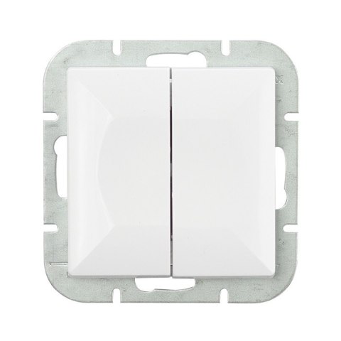 PERŁA WYŁĄCZNIK PODWÓJNY SCHODOWY 10A 250 ABEX