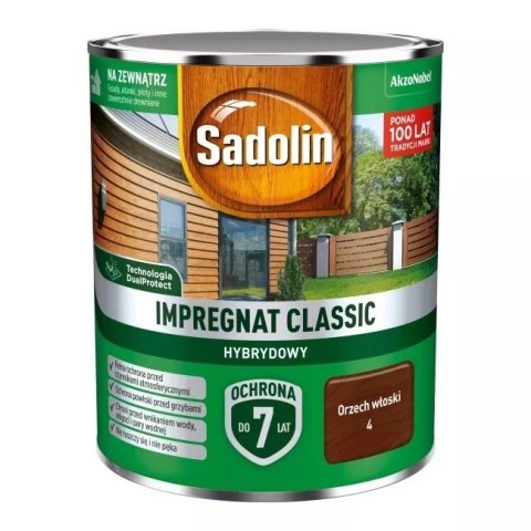 SADOLIN IMPREGNAT CLASSIC HYBRYDOWY 7 LAT ORZECH WŁOSKI 2.5L SADOLIN