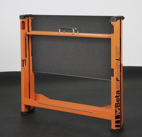 STÓŁ ROBOCZY LEKKI SKŁADANY, POMARAŃCZOWY BETA