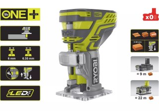 AKUMULATOROWA FREZARKA GÓRNOWRZECIONOWA R18TR-0 18V 0*AH ONE RYOBI