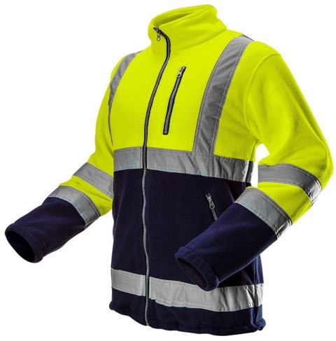 BLUZA POLAROWA OSTRZEGAWCZA ZÓŁTA S NEO