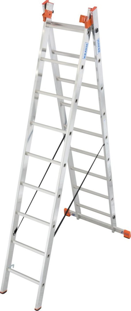 DRABINA ALUMINIOWA 3-ELEMENTOWA TRIBILO 3*9 SZCZEBLI KRAUSE