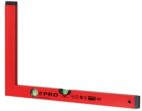 KĄTOWNICA BUDOWLANA ANODOWANA 100*100 BEZ WSKAZAŃ PRO