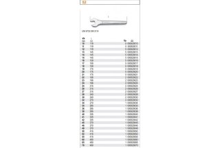 KLUCZ PŁASKI JEDNOSTRONNY 60MM BETA