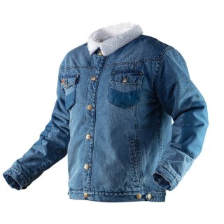 KURTKA JEANSOWA OCIEPLANA DENIM ROZM.. L NEO