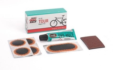 SAMOPRZYLEPNY ZESTAW NAPRAWCZY DO DĘTEK ROWEROWYCH TT 01 UN