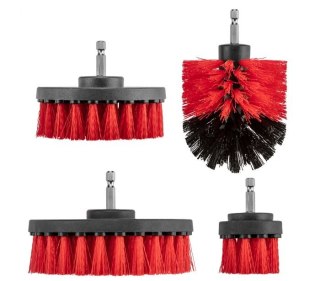 SZCZOTKI CZYSZCZĄCE NA WIERTARKĘ 4SZT VERTO