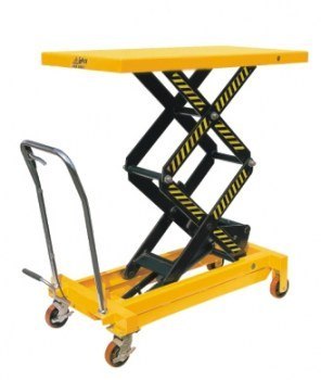 WÓZEK PLATFORMOWY PODNOŚNIK 700KG L-1220MM B-610MMH-1500MM UN