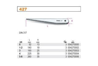 WYBIJAK DO UCHWYTÓW MORSE`A 4 BETA
