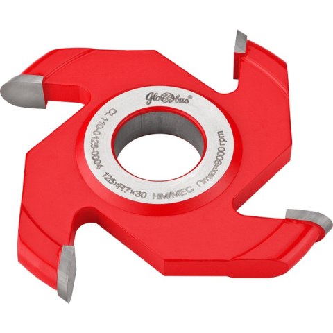 FREZ PÓŁOKRĄGŁY WYPUKŁY 125*30*24/R=12/4Z GLOBUS