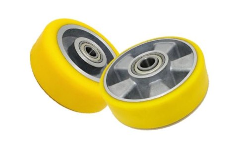 KOŁO ALUMINIUM-POLIURETAN 140MM BEZ OBUDOWY A30P ZABI