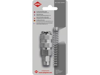 OKUCIE WĘŻA SPIRALNEGO 8*5 SZYBKOZŁĄCZE ZE SPRĘŻYNĄ AIRPRESS