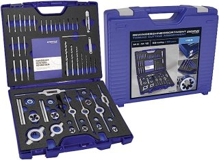 ZESTAW NARZYNEK I GWINTOWNIKÓW GS52 M3-M12 HSS, WALIZKA UN