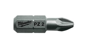 BIT, GROT, KOŃCÓWKA PZ2 25MM 25 SZT. MILWAUKEE