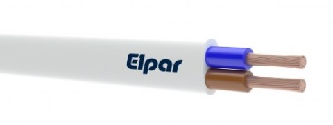 PRZEWÓD MIESZKANIOWY H03VVH2-F OMYP 2X1.5 BIAŁY ELPAR