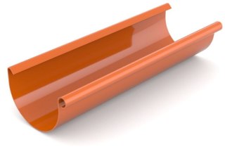 RYNNA DACHOWA PVC 75MM/4M/CEGLASTY BRYZA BRYZA