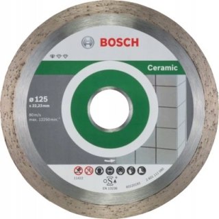TARCZA DIAMENTOWA STANDARD FOR CERAMIC 125*22.3*1.6 PC BOSCH