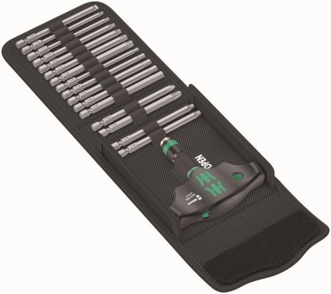 ZESTAW KRAFTFORM KOMPAKT 400 RA IMPERIAL, SET 1, 17CZ. WERA