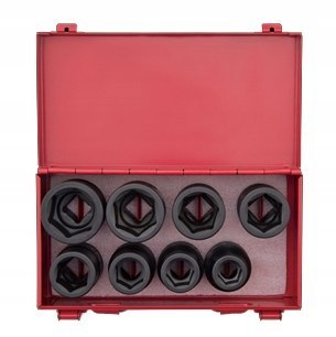 ZESTAW NASADEK UDAROWYCH 3/4'' KRÓTKIE 6-KĄTNE,19-38MM 8 SZT KING TONY