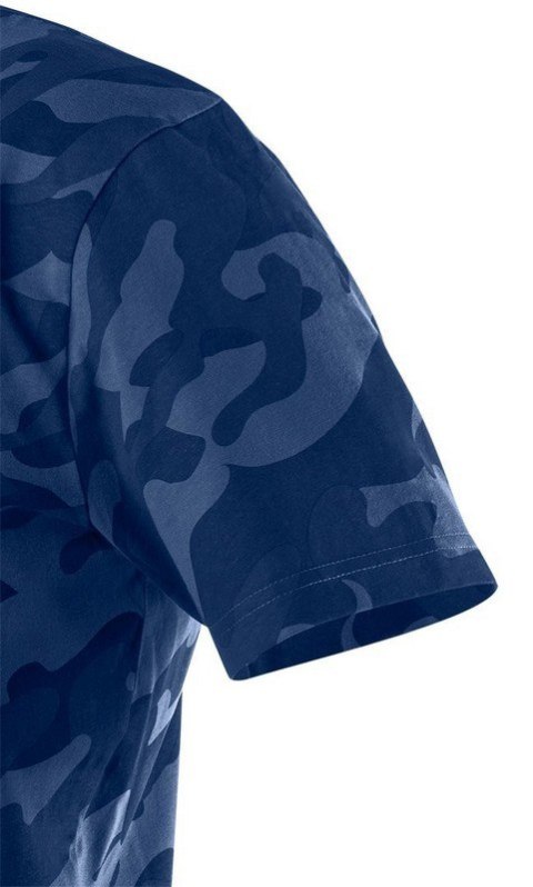 T-SHIRT ROBOCZY CAMO NAVY, ROZMIAR L NEO