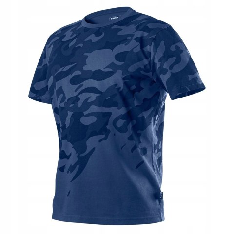 T-SHIRT ROBOCZY CAMO NAVY, ROZMIAR M NEO