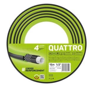 WĄŻ OGRODOWY QUATTRO 1/2'' 15M CELL-FAST
