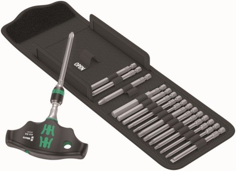 ZESTAW KRAFTFORM KOMPAKT 400 RA, SET 1, 17 CZ. WERA
