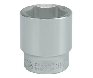 NASADKA KRÓTKA CHROMOWANA 6-KĄTNA 3/4'' 38MM YATO