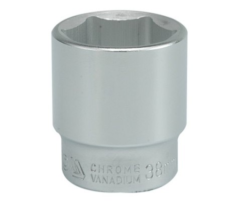 NASADKA KRÓTKA CHROMOWANA 6-KĄTNA 3/4'' 38MM YATO