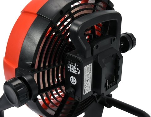 WENTYLATOR HYBRYDOWY 18V/240V BEZ AKUMULATORA YATO