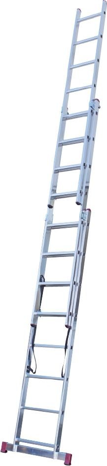 DRABINA ALUMINIOWA 3-ELEMENTOWA CORDA 3*8 SZCZEBLI KRAUSE