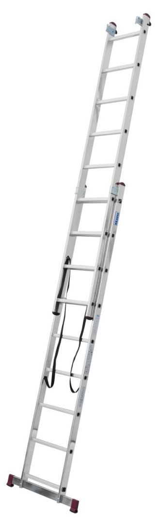 DRABINA ALUMINIOWA 3-ELEMENTOWA CORDA 3*9 SZCZEBLI KRAUSE