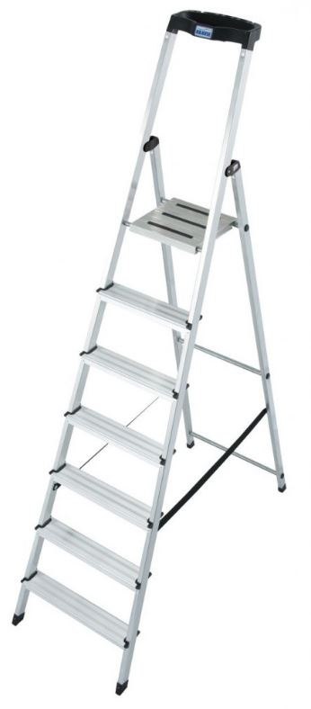 DRABINA ALUMINIOWA WOLNOSTOJĄCA SAFETY 7 SZCZEBLI KRAUSE
