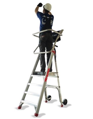 DRABINA/PODEST ROBOCZY PL4 96CM 4 STOPNI FARAONE