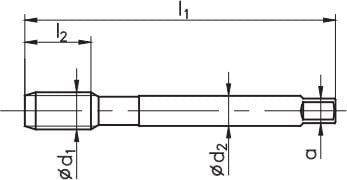 GWINTOWNIK MASZYNOWY DIN 376 HSS M5 FANAR