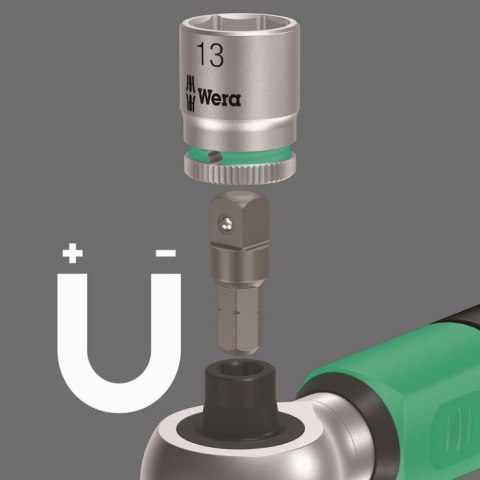 KLUCZ DYNAMOMETR. SAFE-TORQUE A 2 SET 1,1/4'',2-12 NM,23CZ. WERA